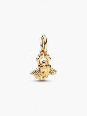 Pandora Disney Aladdin Scarab Beetle Dangle Charm